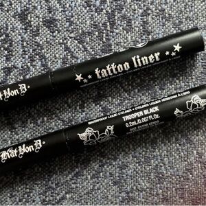 2pc Kat von D tattoo liner travel size 0.2ml